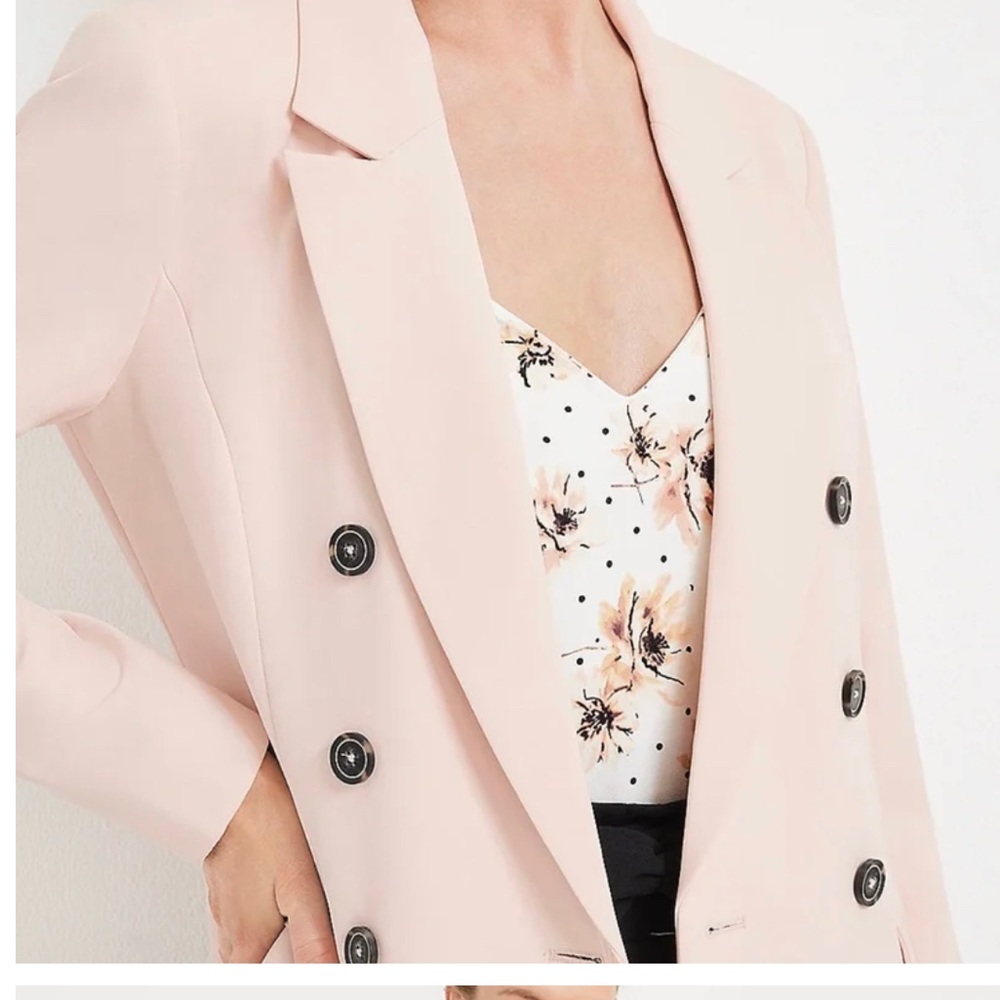 Light Pink Double Breasted Maurices Blazer (XL)